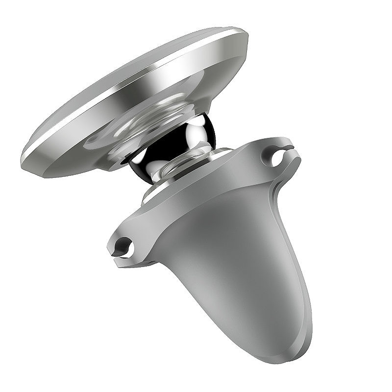 Baseus car holder magnetic with cable clip silver new2 air vent - Billede 5