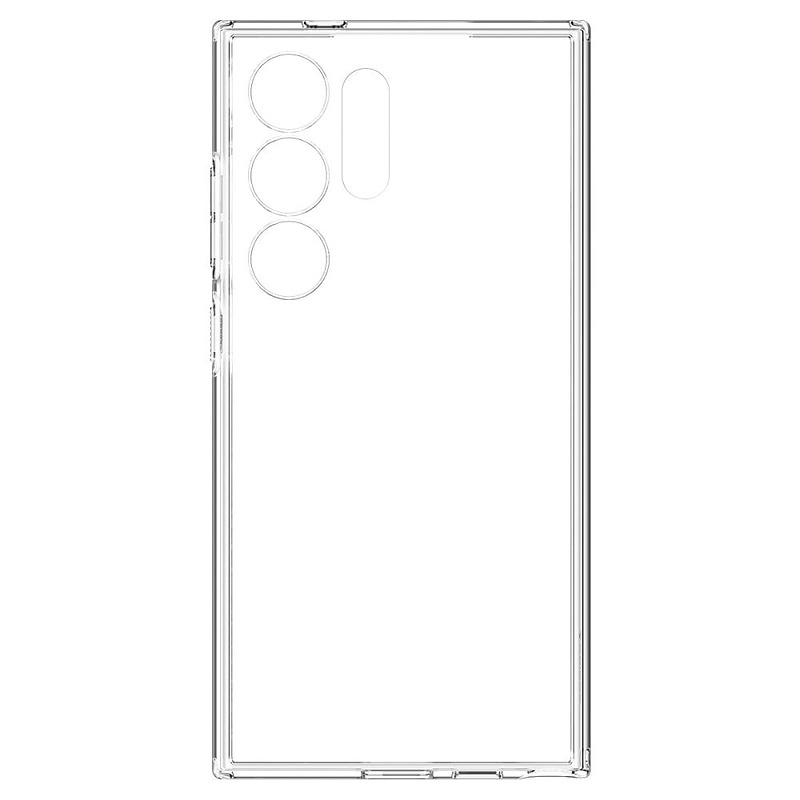 Spigen Liquid Crystal case for Samsung Galaxy S24 Ultra crystal clear - Billede 3