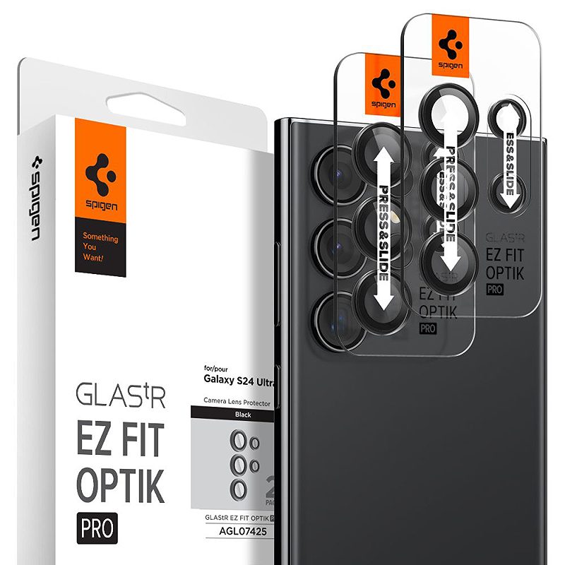 Spigen tempered glass GLAS. TR "EZ FIT" 2-pack for Samsung Galaxy S24 Ultra
