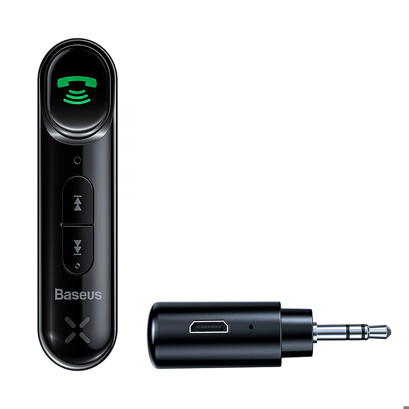 OS-Baseus BSBA-02 AUX Wireless Audio Receiver Black - Billede 4