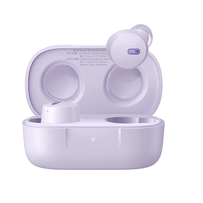 Baseus Bowie E18 True Wireless Earphones Star Purple
