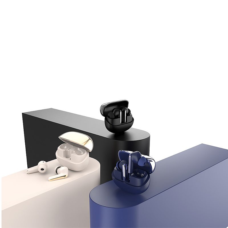 Devia Bluetooth earphones TWS Star E4 black with ANC - Billede 3