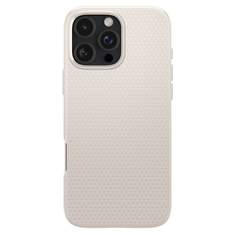 Spigen Liquid Air case for iPhone 16 Pro Max 6,9" natural titanium - Billede 2