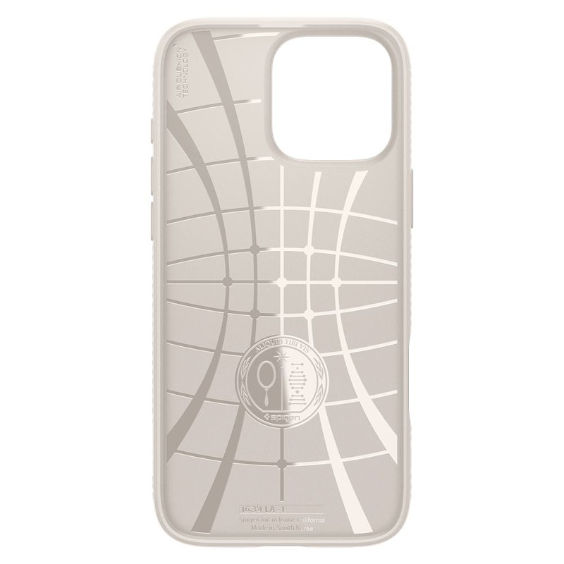 Spigen Liquid Air case for iPhone 16 Pro Max 6,9" natural titanium - Billede 3