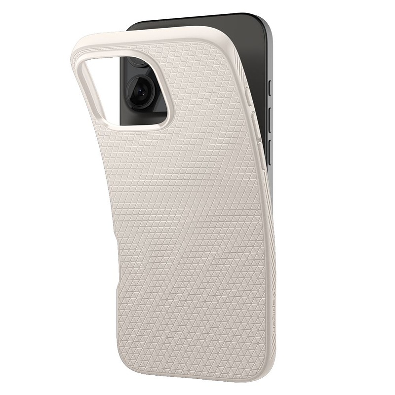Spigen Liquid Air case for iPhone 16 Pro Max 6,9" natural titanium - Billede 5