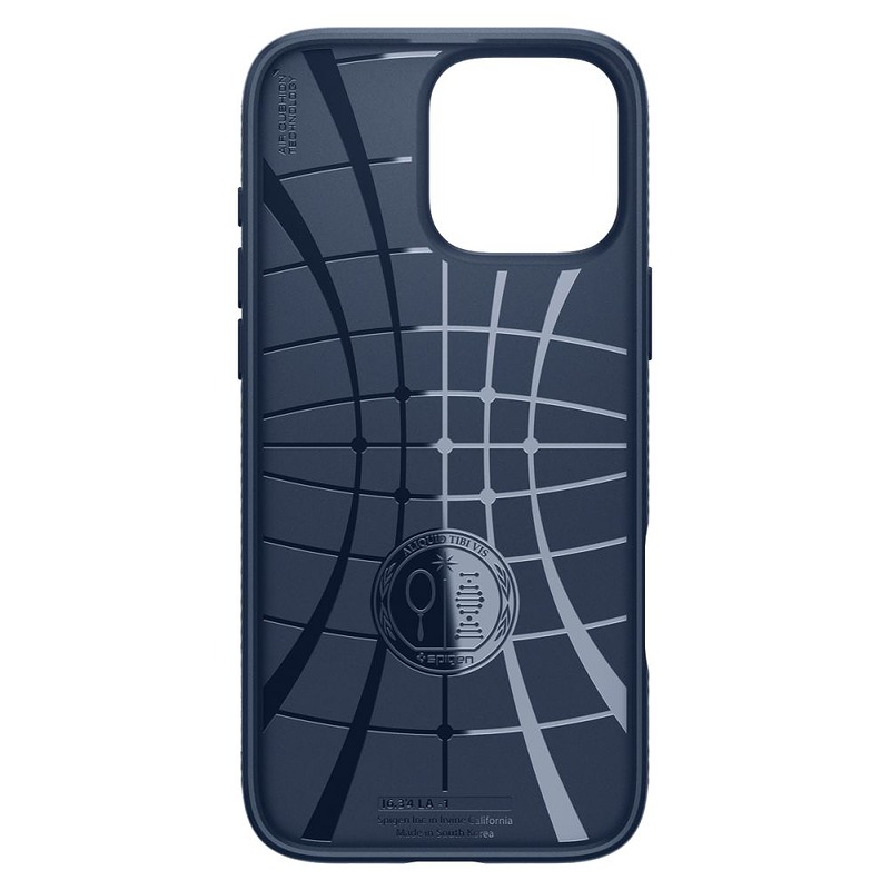 Spigen Liquid Air case for iPhone 16 Pro Max 6,9" navy blue - Billede 3