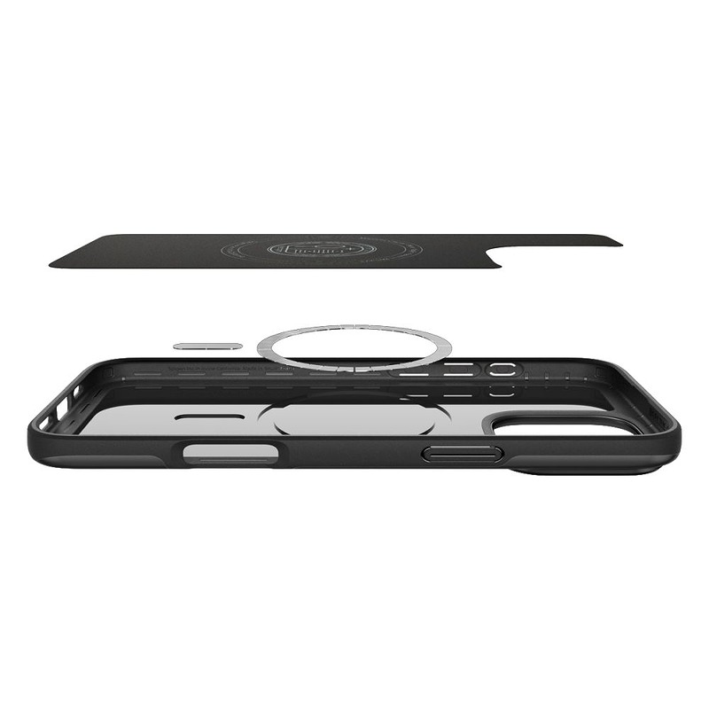 Spigen Thin Fit Mag Magsafe case for iPhone 16 Pro Max 6,9" black - Billede 5