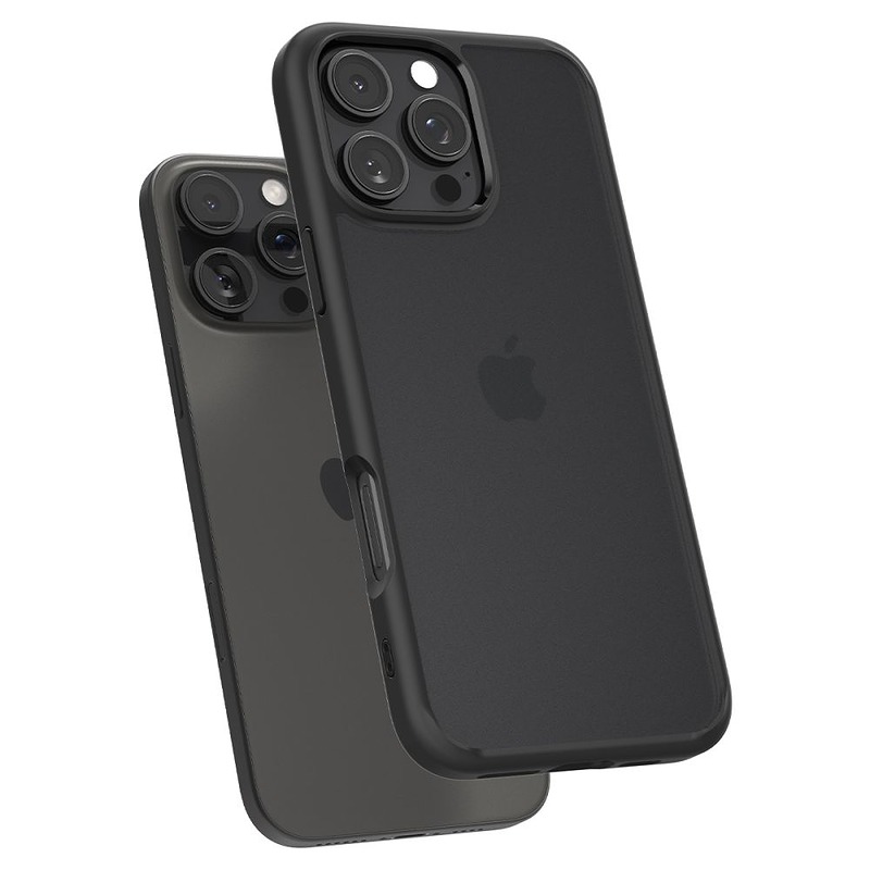 Spigen Ultra Hybrid case for iPhone 16 Pro Max 6,9" frost black - Billede 5