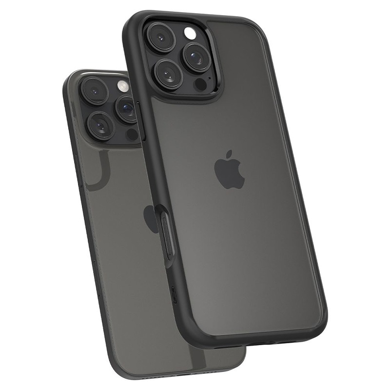 Spigen Ultra Hybrid case for iPhone 16 Pro Max 6,9" matte black - Billede 5