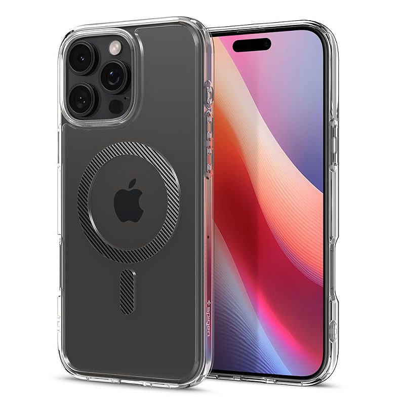 Spigen Ultra Hybrid Mag Magsafe case for iPhone 16 Pro Max 6,9" carbon fiber - Billede 2