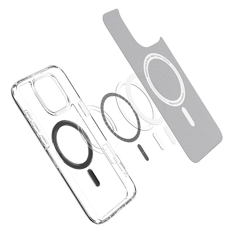 Spigen Ultra Hybrid Mag Magsafe case for iPhone 16 Pro Max 6,9" carbon fiber - Billede 5