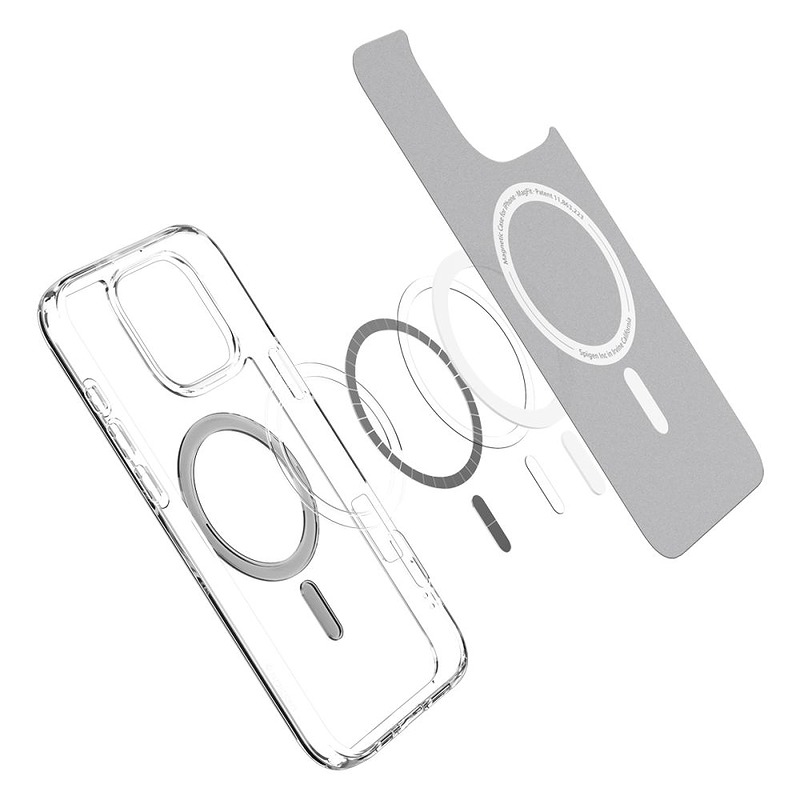 Spigen Ultra Hybrid Mag Magsafe case for iPhone 16 Pro Max 6,9" graphite - Billede 5