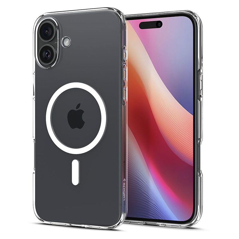 Spigen Liquid Crystal Mag Magsafe case for iPhone 16 Plus 6,7" clear