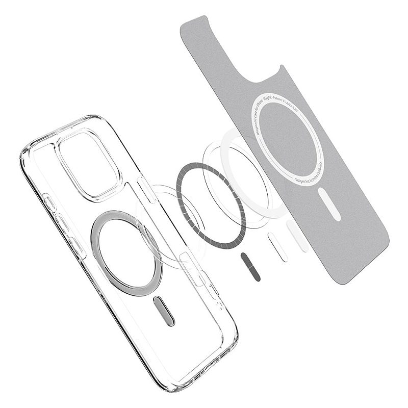 Spigen Ultra Hybrid Mag Magsafe case for iPhone 16 Pro 6,3" graphite - Billede 5