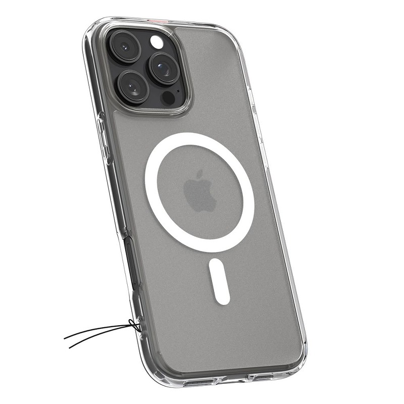 Spigen Ultra Hybrid Mag Magsafe case for iPhone 16 Pro Max 6,9" frost clear - Billede 3