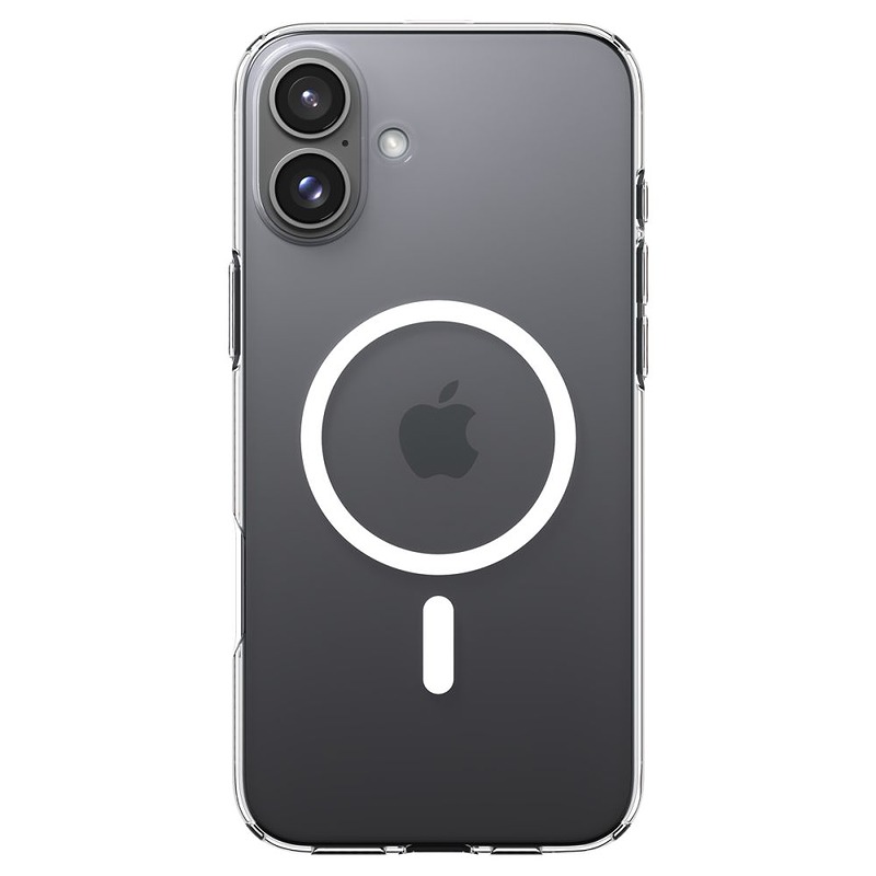 Spigen Liquid Crystal Mag Magsafe case for iPhone 16 6,1" clear - Billede 2