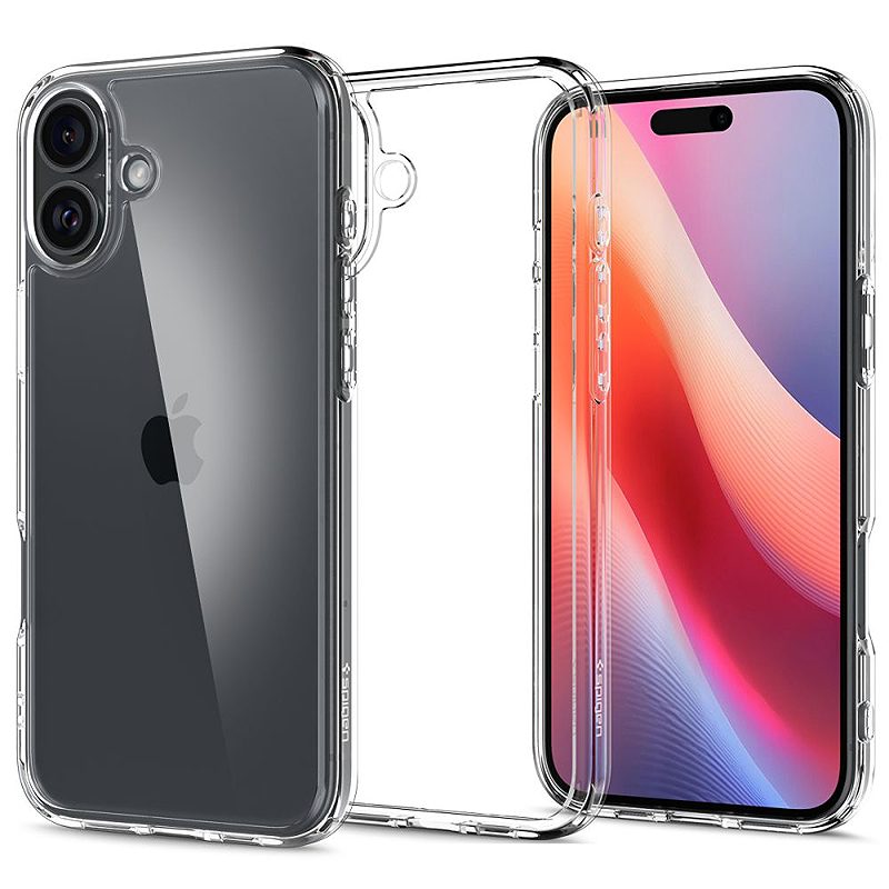 Spigen Ultra Hybrid case for iPhone 16 6,1" crystal clear