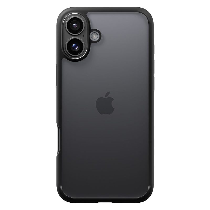 Spigen Ultra Hybrid case for iPhone 16 6,1" matte black - Billede 3