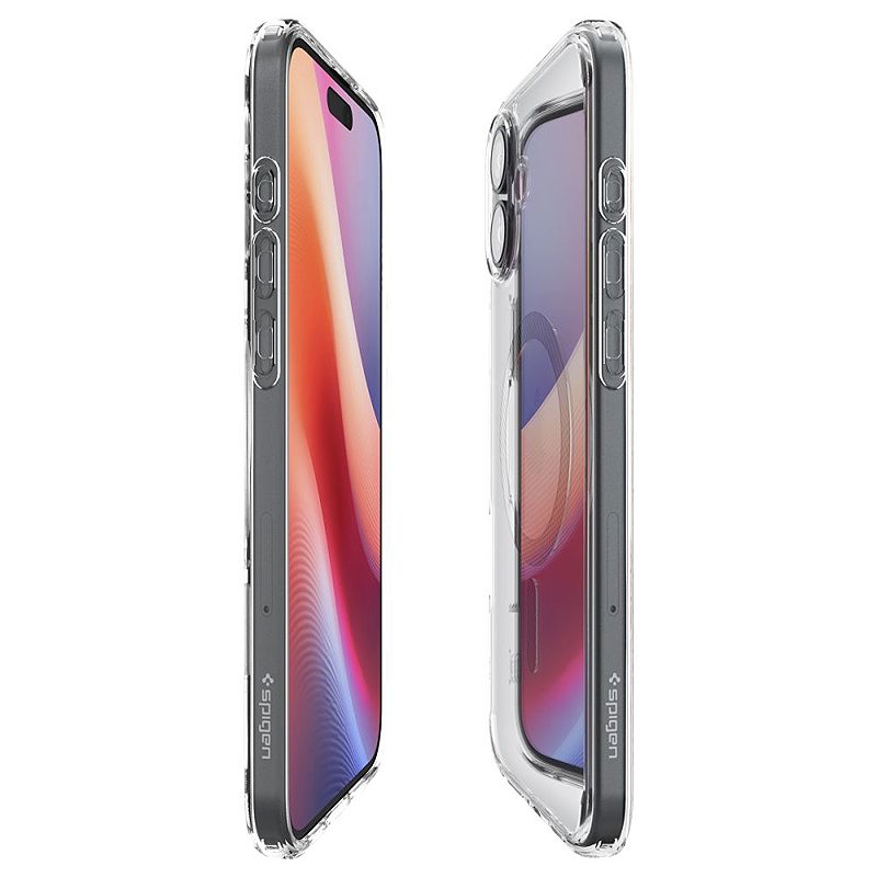 Spigen Ultra Hybrid Mag Magsafe case for iPhone 16 6,1" carbon fiber - Billede 4