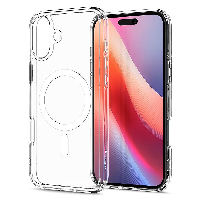 Spigen Ultra Hybrid Mag Magsafe case for iPhone 16 6,1" white - Billede 3