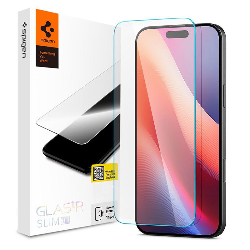 Spigen Glas.Tr Slim for iPhone 15 / 16 6,1" clear