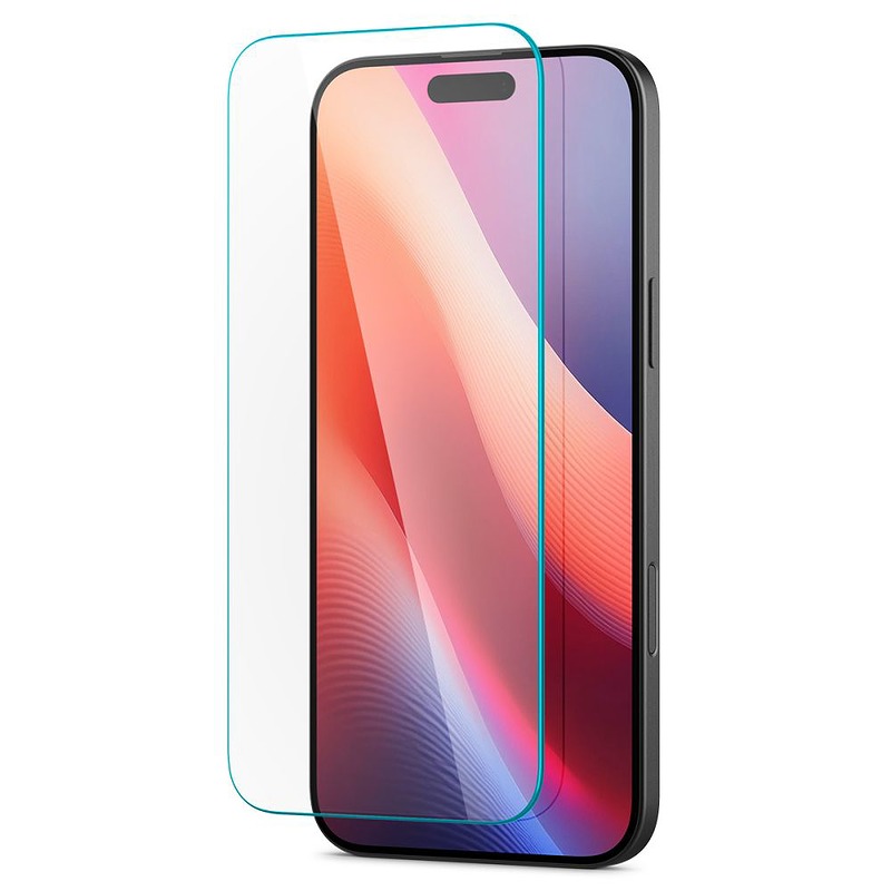 Spigen Glas.Tr Slim for iPhone 15 / 16 6,1" clear - Billede 4