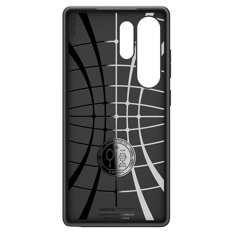 Spigen Liquid Air case for Samsung Galaxy S25 Ultra Matte Black - Billede 3
