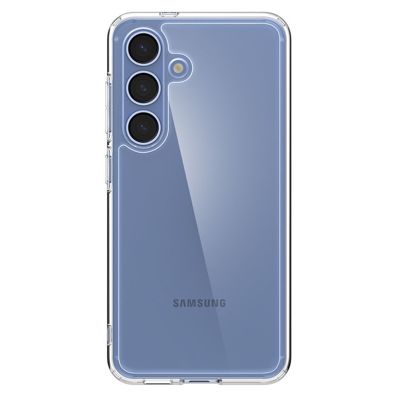 Spigen Ultra Hybrid case for Samsung Galaxy S25 Crystal Clear - Billede 2