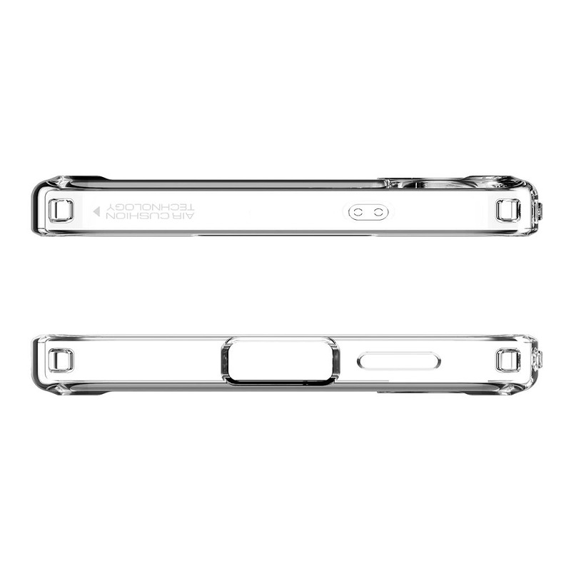Spigen Ultra Hybrid case for Samsung Galaxy S25 Crystal Clear - Billede 5