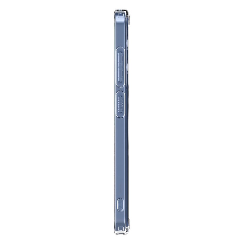 Spigen Ultra Hybrid Mag MagSafe case for Samsung Galaxy S25 Clear White - Billede 5