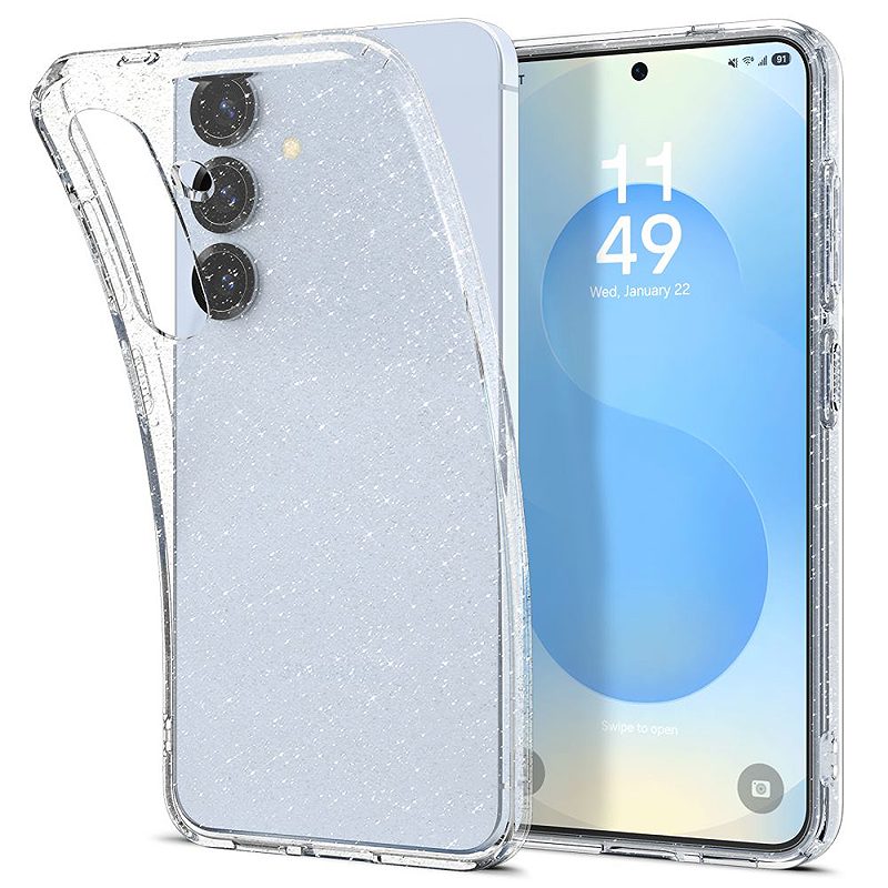 Spigen Liquid Crystal case for Samsung Galaxy S25 Glitter Crystal