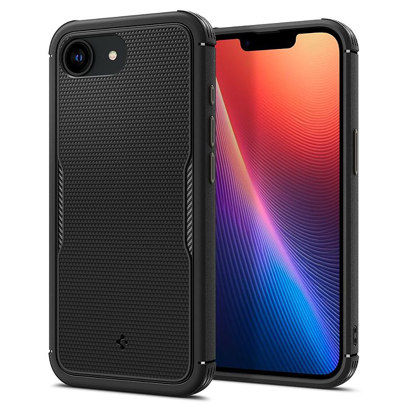 Spigen Core Armor Mag MagSafe case for iPhone 16E Matte Black