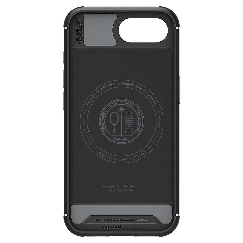 Spigen Core Armor Mag MagSafe case for iPhone 16E Matte Black - Billede 3