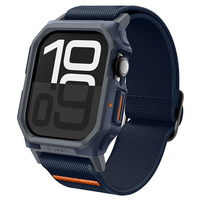 Spigen Lite Fit "Pro" case for Apple Watch 10 (46mm) Navy Blue