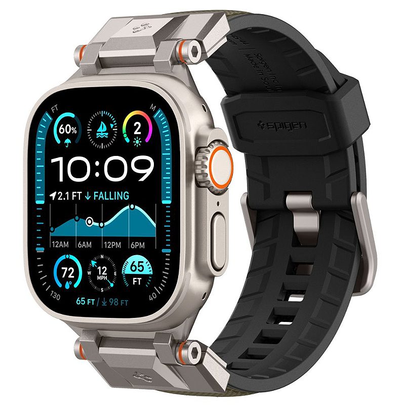 Spigen DuraPro Armor for Apple Watch 6 / 7 / 8 / 9 / 10 / SE / Ultra 1 / 2 (44 / 45 / 46 / 49mm) Military Green