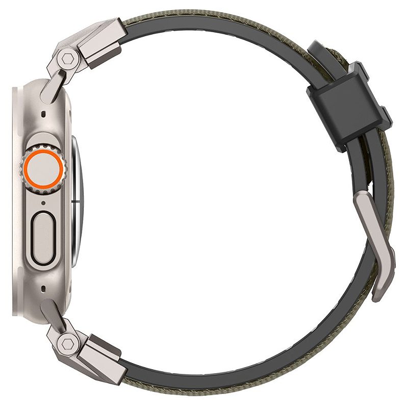 Spigen DuraPro Armor for Apple Watch 6 / 7 / 8 / 9 / 10 / SE / Ultra 1 / 2 (44 / 45 / 46 / 49mm) Military Green - Billede 3