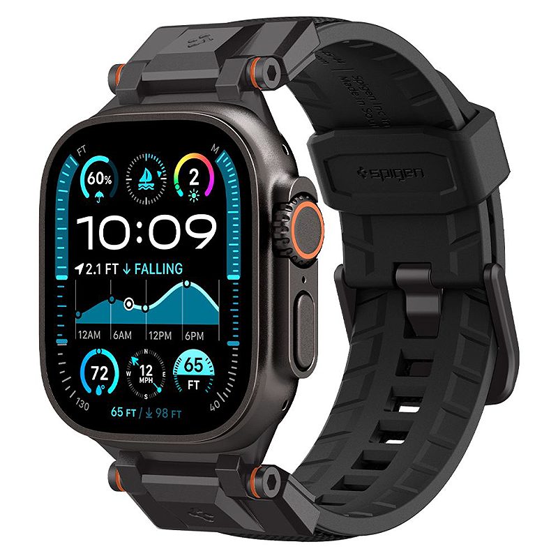Spigen DuraPro Armor for Apple Watch 6 / 7 / 8 / 9 / 10 / SE / Ultra 1 / 2 (44 / 45 / 46 / 49mm) Black