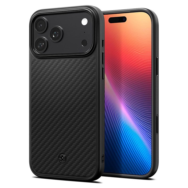 Spigen Enzo Aramid ”T” Mag Magsafe case for iPhone 17 Pro Max Black