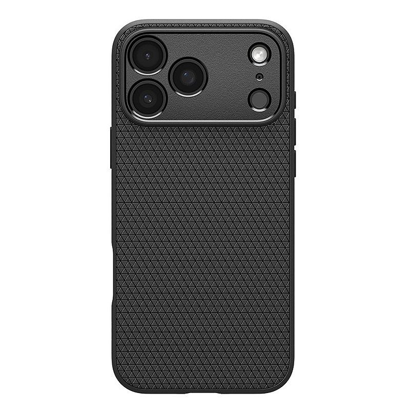 Spigen Liquid Air case for iPhone 17 Pro Max Matte Black - Billede 2