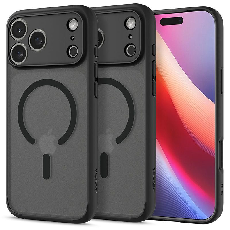 Spigen Ultra Hybrid Mag Magsafe case for iPhone 17 Pro Max Frost Black