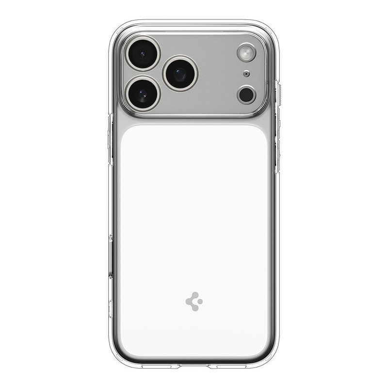 Spigen Ultra Hybrid ”T” Mag Magsafe case for iPhone 17 Pro Max Clear/White - Billede 2