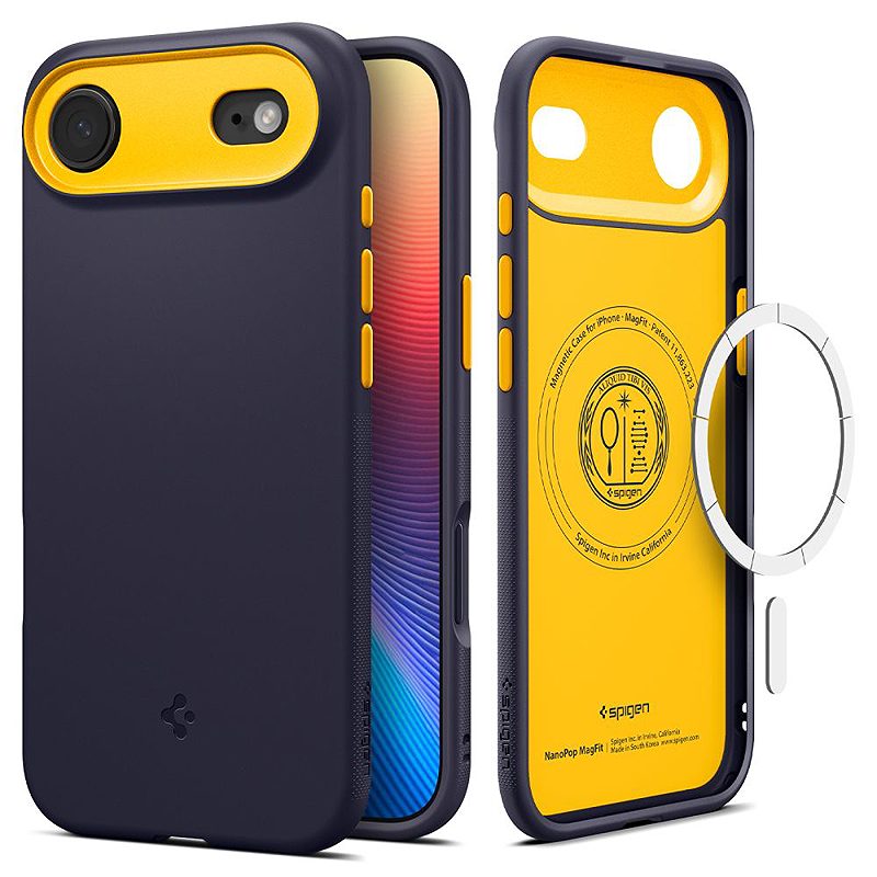 Spigen Nano Pop Mag Magsafe case for iPhone 17 Air Blueberry Navy
