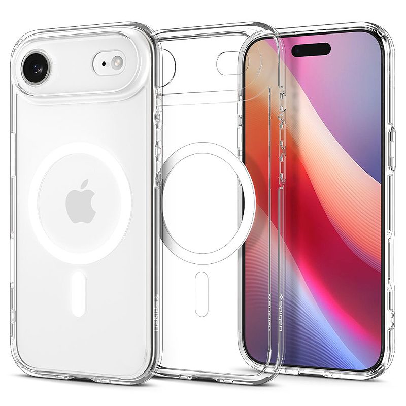 Spigen Ultra Hybrid Mag Magsafe case for iPhone 17 Air Clear/White