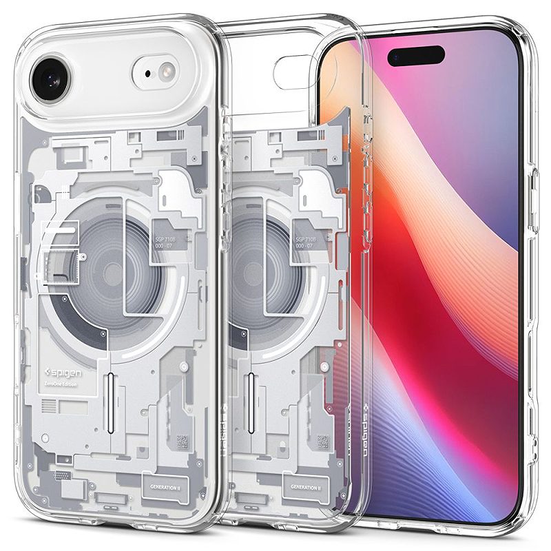 Spigen Ultra Hybrid Mag Magsafe case for iPhone 17 Air Zero One White