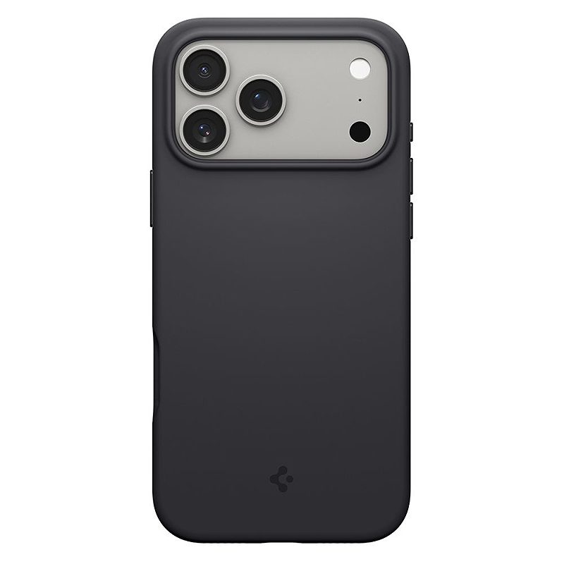 Spigen Silicone Fit Mag Magsafe case for iPhone 17 Pro Black - Billede 2