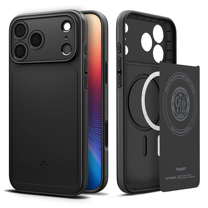 Spigen Thin Fit Mag Magsafe case for iPhone 17 Pro Black