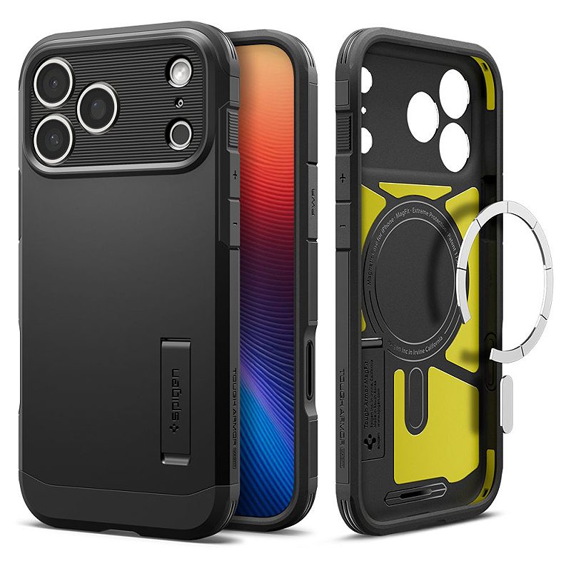 Spigen Tough Armor ”T” Mag Magsafe case for iPhone 17 Pro Black