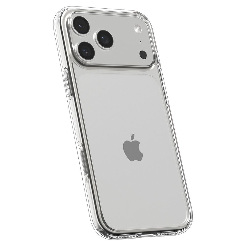 Spigen Ultra Hybrid case for iPhone 17 Pro Crystal Clear - Billede 4