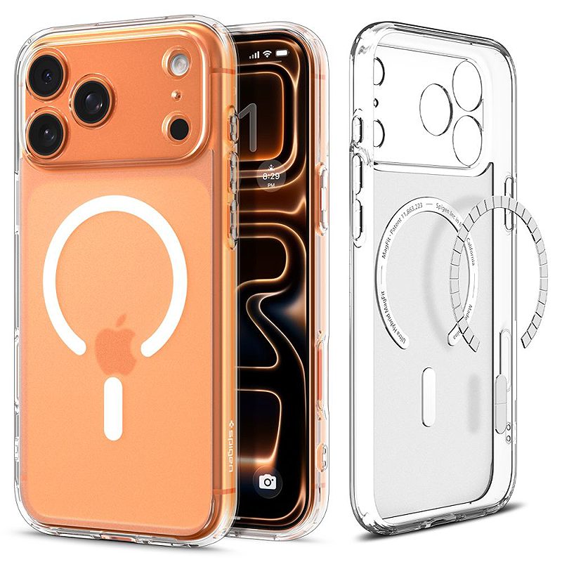 Spigen Ultra Hybrid Mag Magsafe case for iPhone 17 Pro Frost White