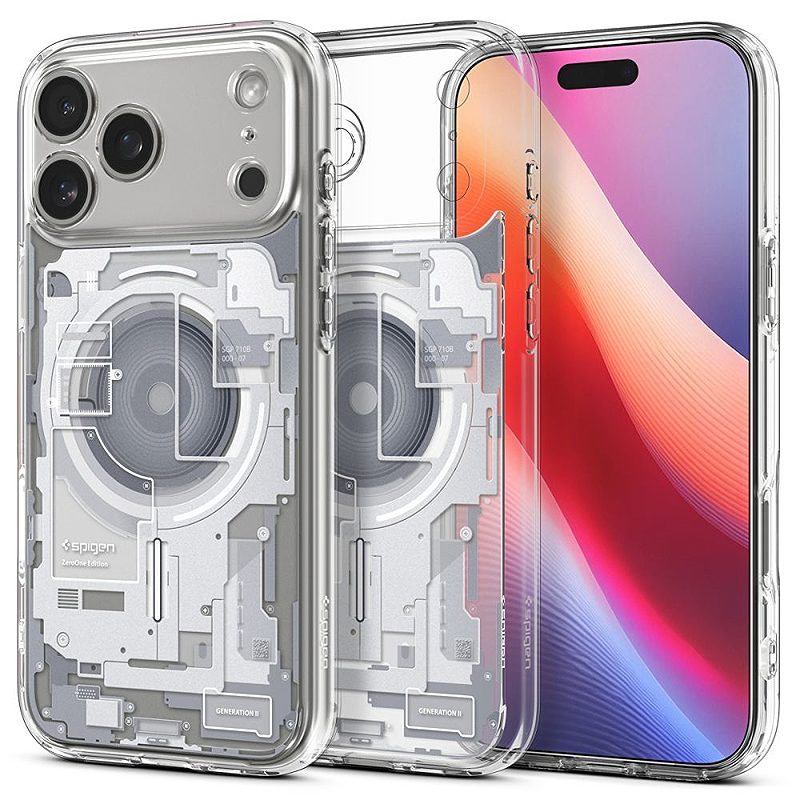 Spigen Ultra Hybrid Mag Magsafe case for iPhone 17 Pro Zero One White